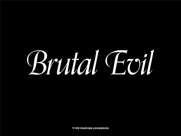Brutal Evil Cover