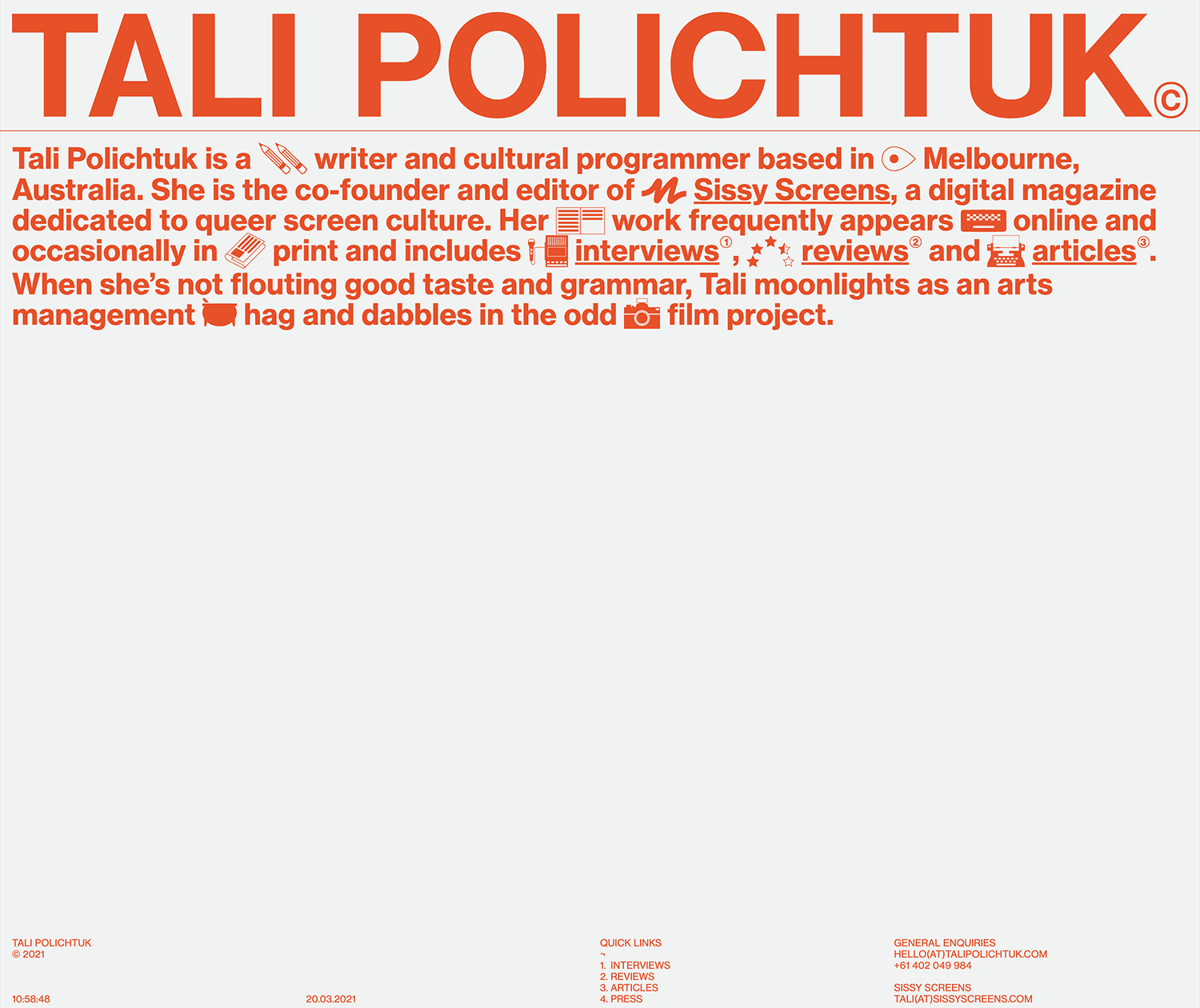 Fonts Used:         Neue Haas Grotesk · Typewolf Typography Inspiration