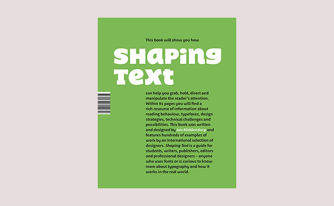 Shaping Text book cover