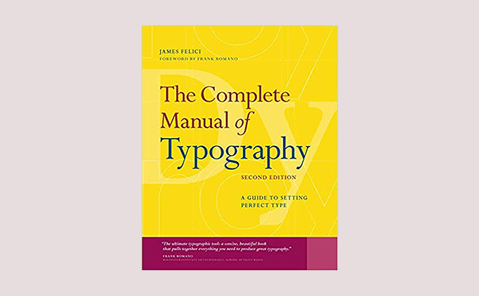 The Complete Manual of Typography book cover