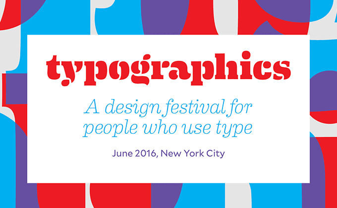 Typographics 2016