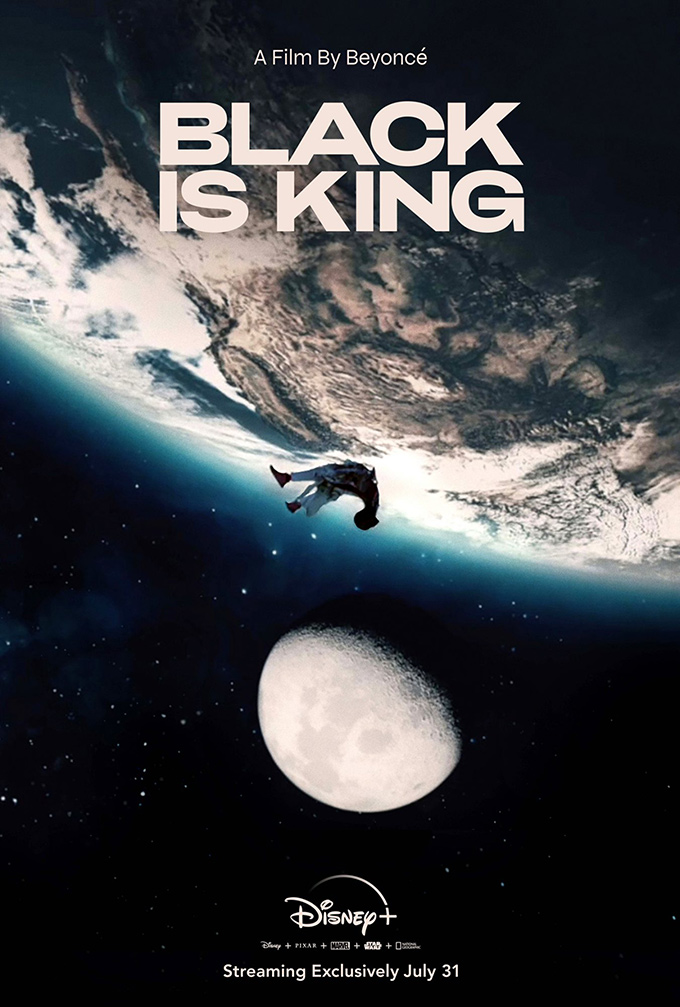 Black Is King movie poster font