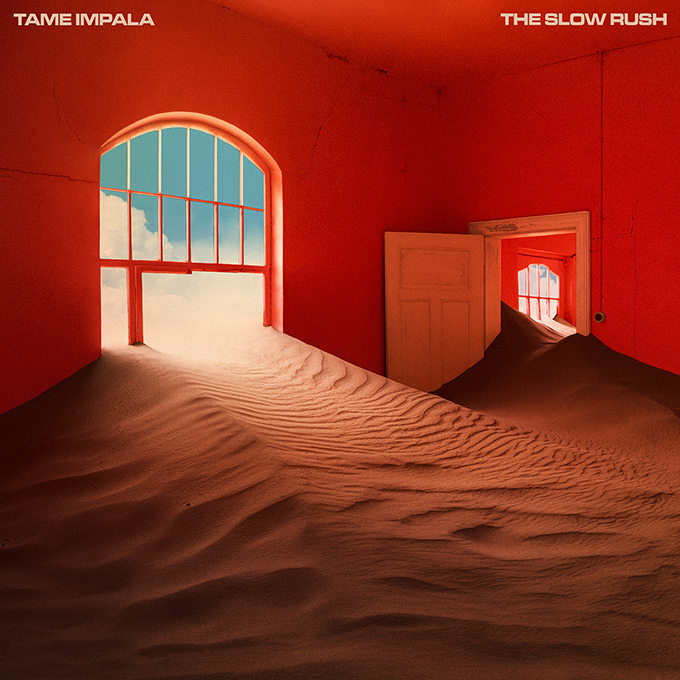 Tame Impala The Slow Rush font