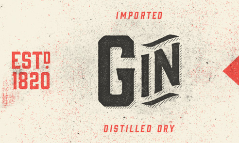 Gin Font Sample