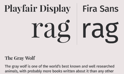 Top 10 Serif + Sans-Serif Font Combos on Google Fonts