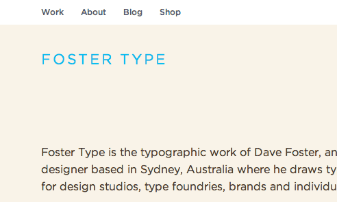 Foster Type