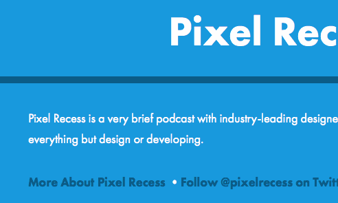 Pixel Recess
