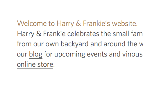 Harry & Frankie