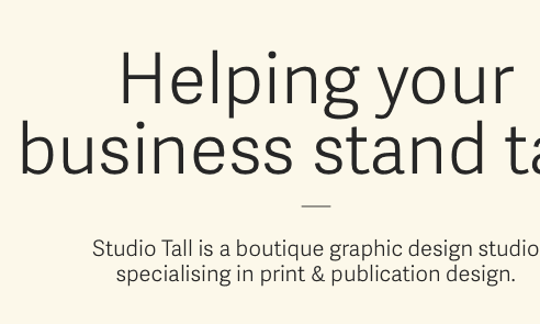 Studio Tall