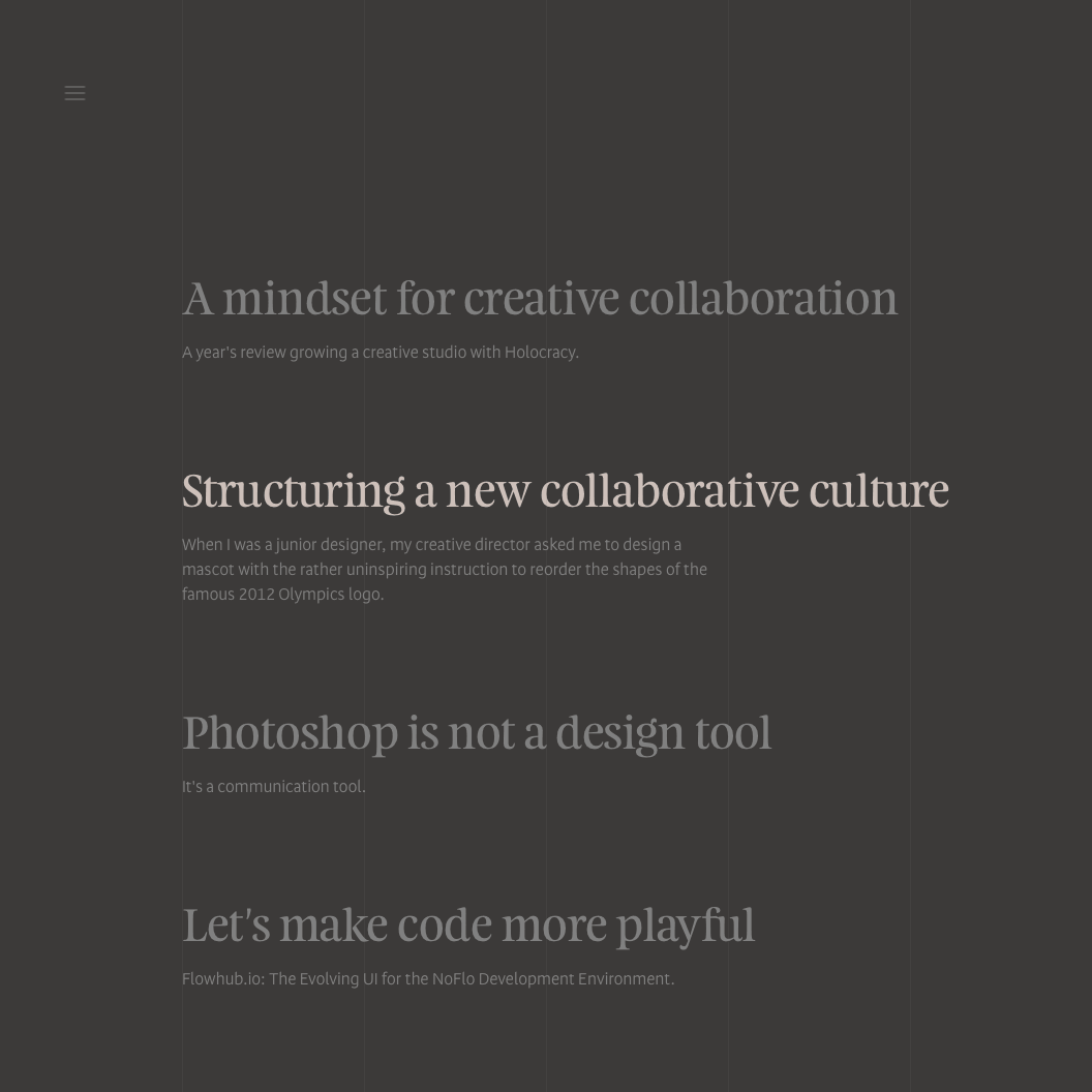 Fonts Used:         Feijoa,         Serrano · Typewolf Typography Inspiration
