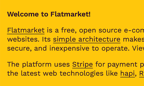 Flatmarket