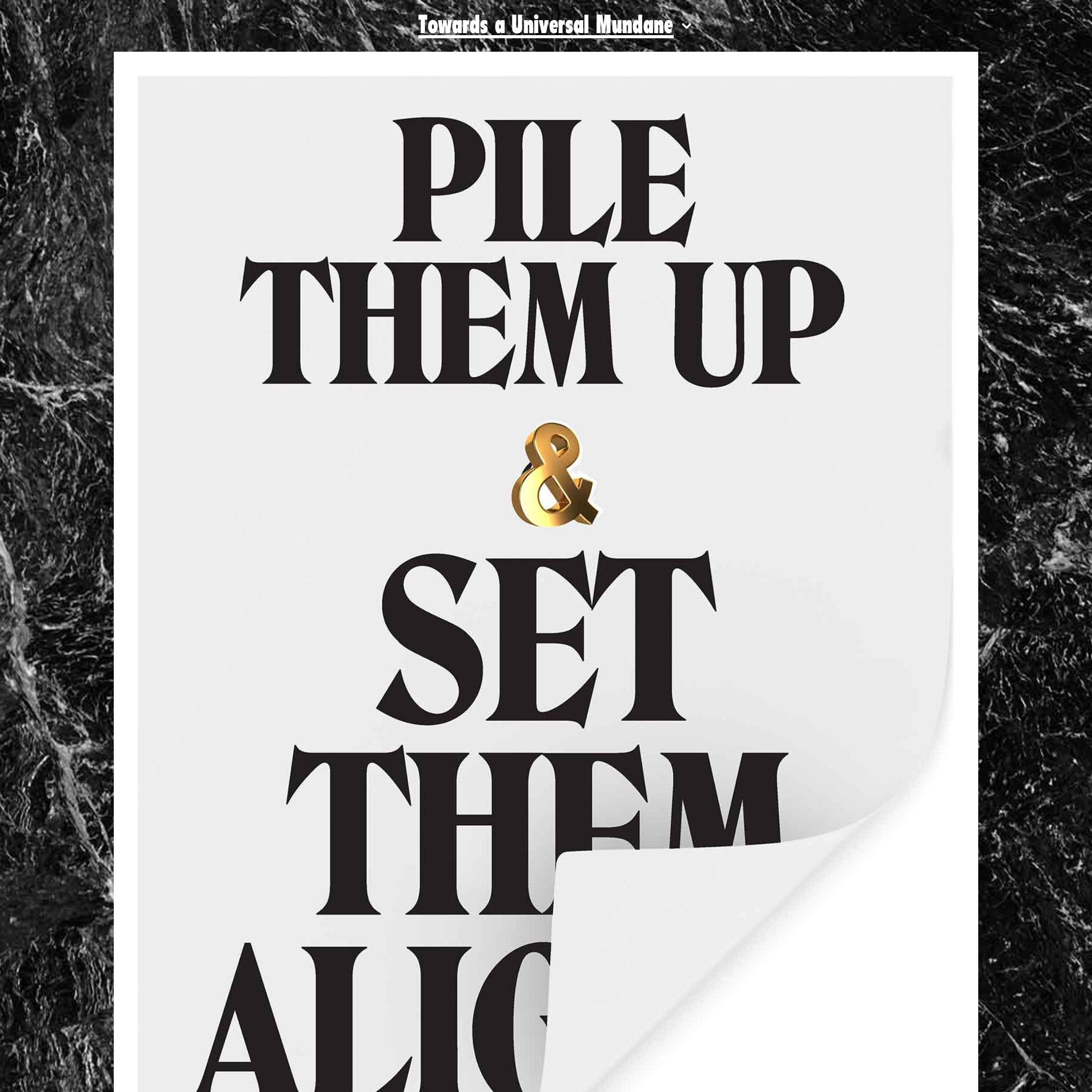 Fonts Used:         Garamond,         Flyer,         Hawthorn · Typewolf Typography Inspiration
