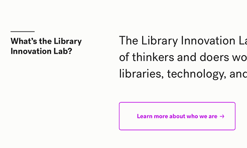 Library Innovation Lab