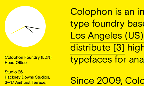 Colophon Foundry