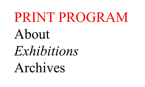Print Program