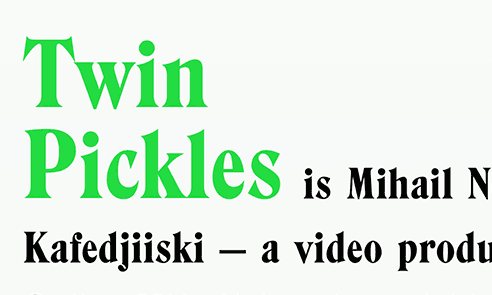 Twin Pickles