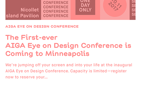 AIGA Eye on Design