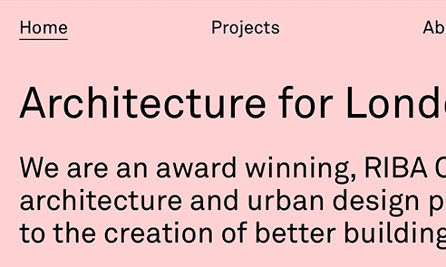 Architecture for London