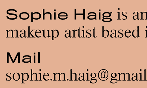 Sophie Haig