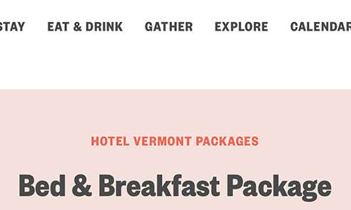 Hotel Vermont