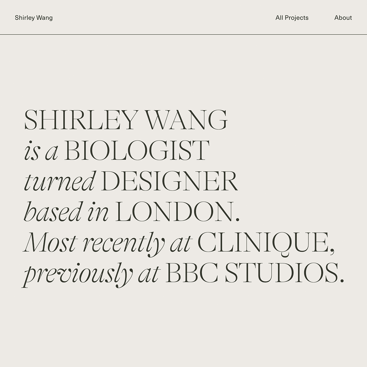 Fonts Used:         GT Alpina,         Neue Haas Unica · Typewolf Typography Inspiration