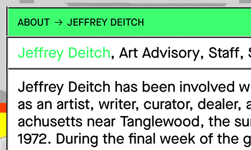 Jeffrey Deitch