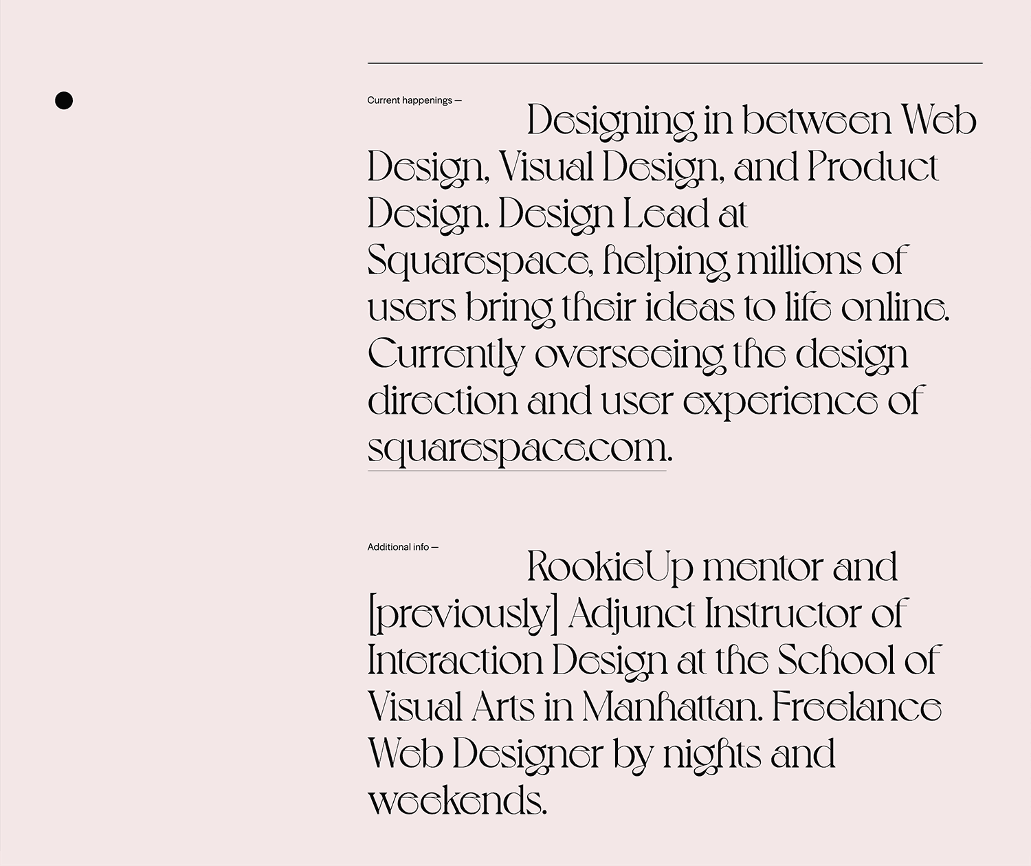Fonts Used:         Voyage,         Halyard · Typewolf Typography Inspiration
