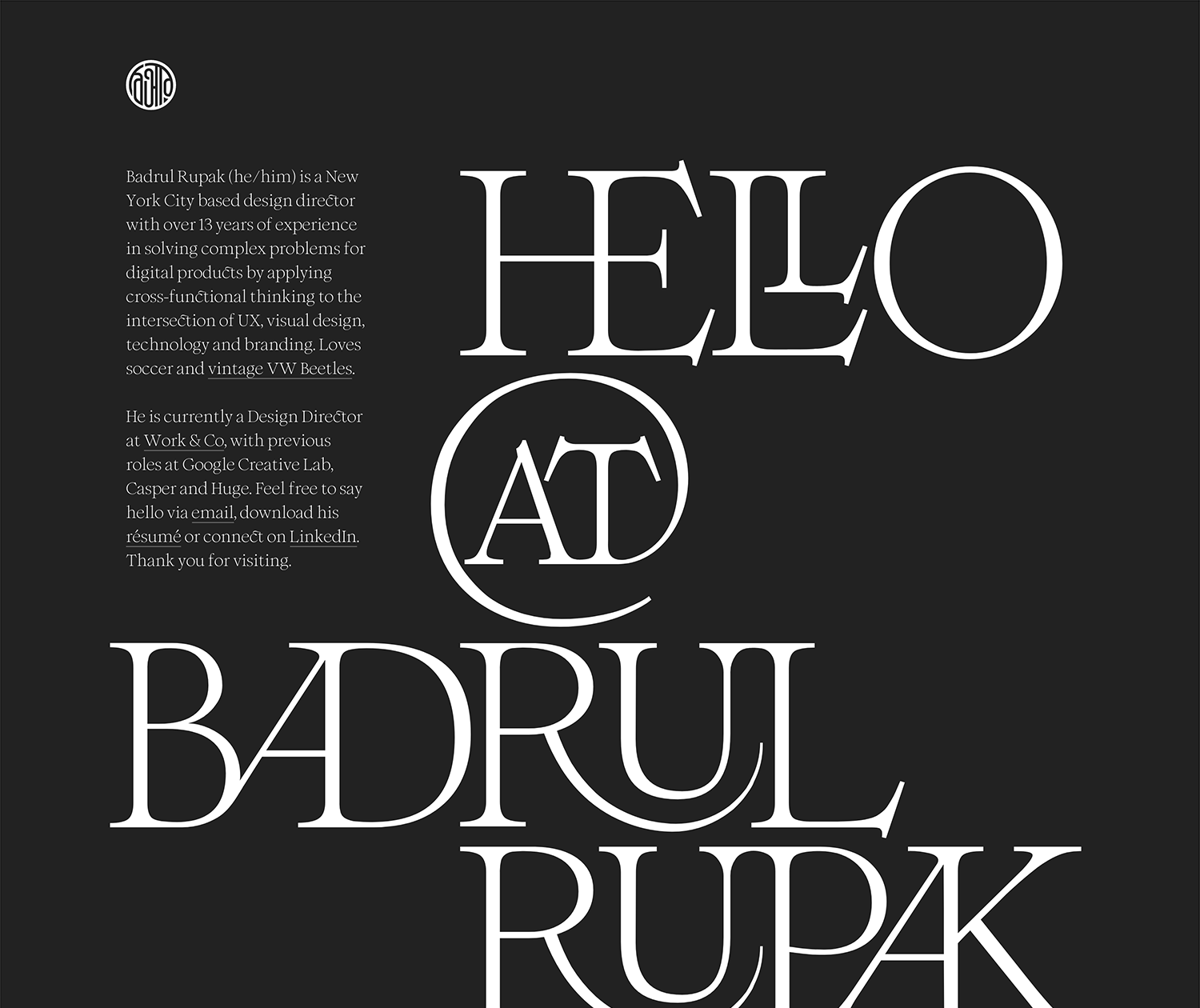 Fonts Used:         Romie · Typewolf Typography Inspiration