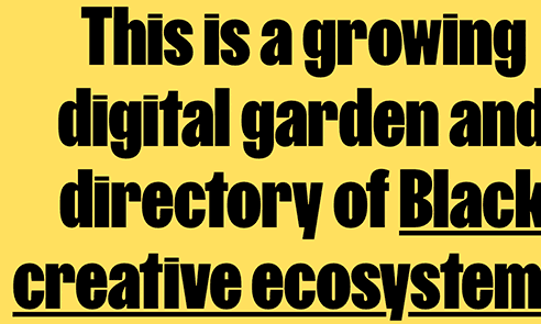 Creative Ecosystems