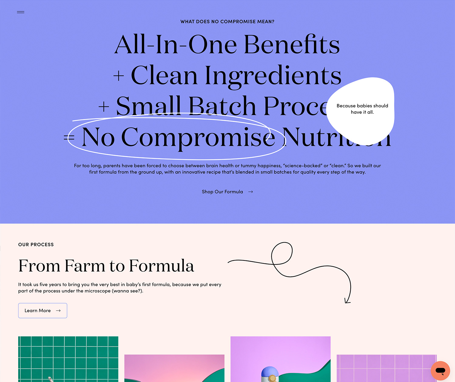 Fonts Used:         Domaine Display,         Sofia · Typewolf Typography Inspiration