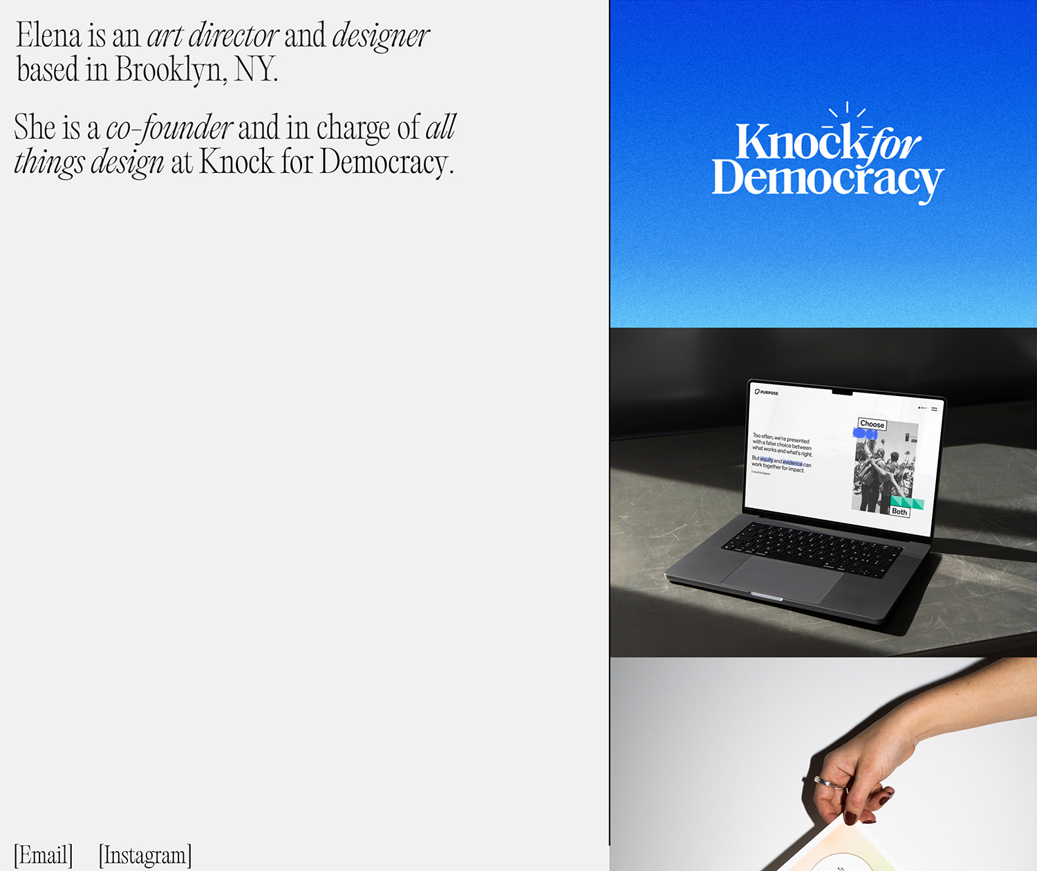 Fonts Used:         Editorial Old,         Neue Montreal · Typewolf Typography Inspiration