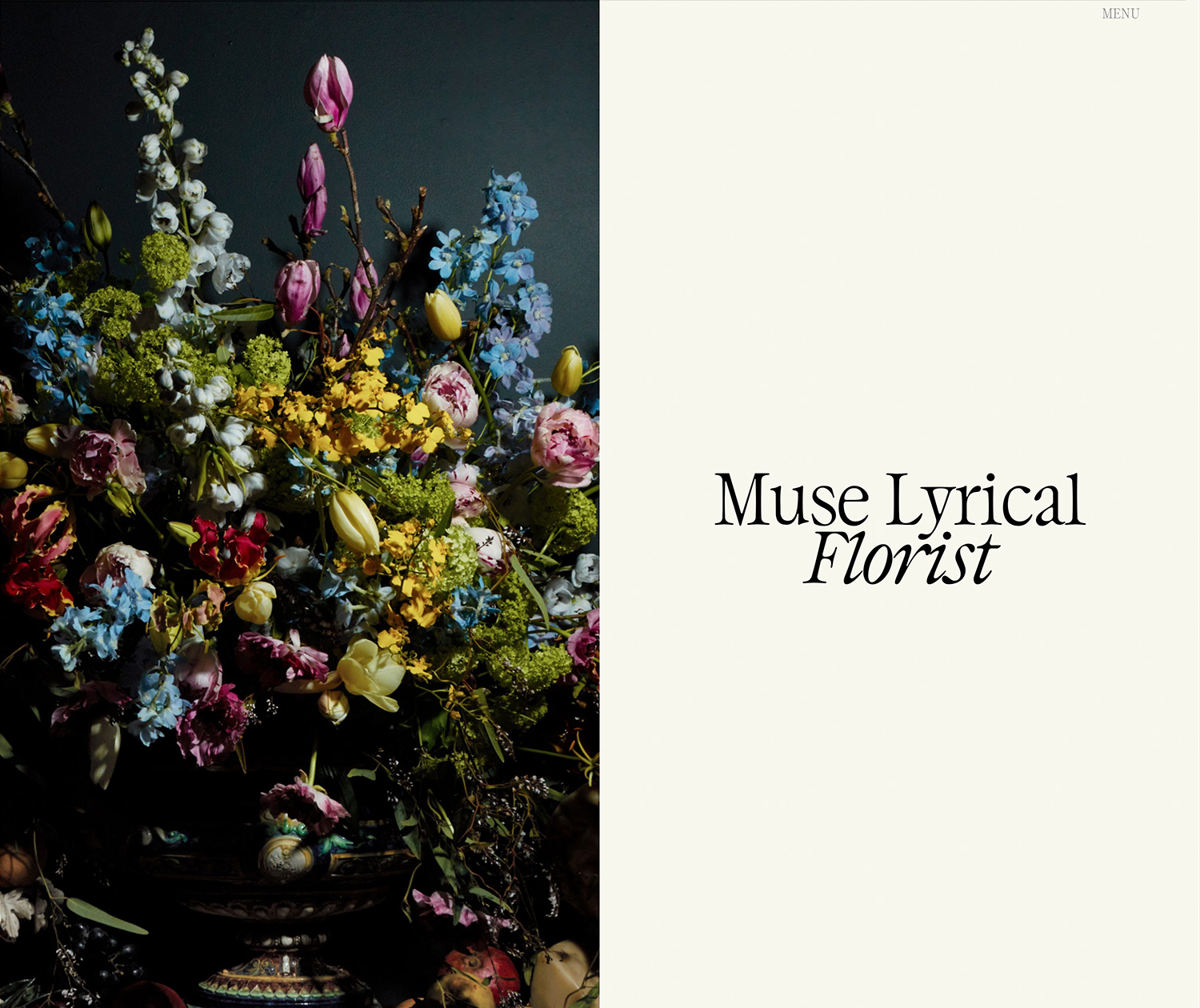 Fonts Used:         DaVinci,         Suisse Int’l · Typewolf Typography Inspiration